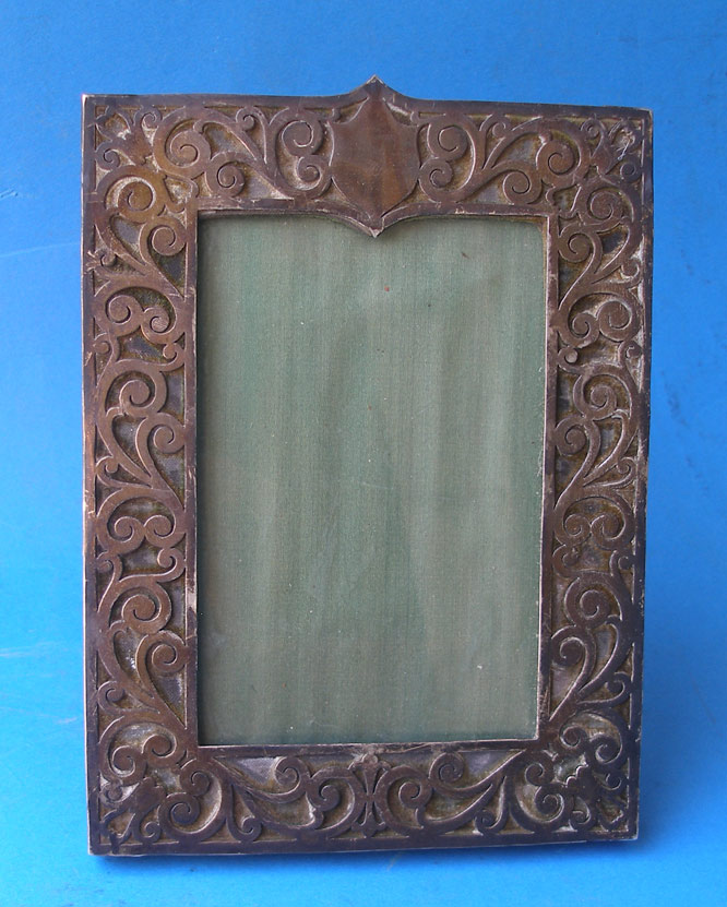 Antique Sterling Silver Picture Frame Art Nouveau 1890 Ebay Antique Sterling Silver Picture Frame